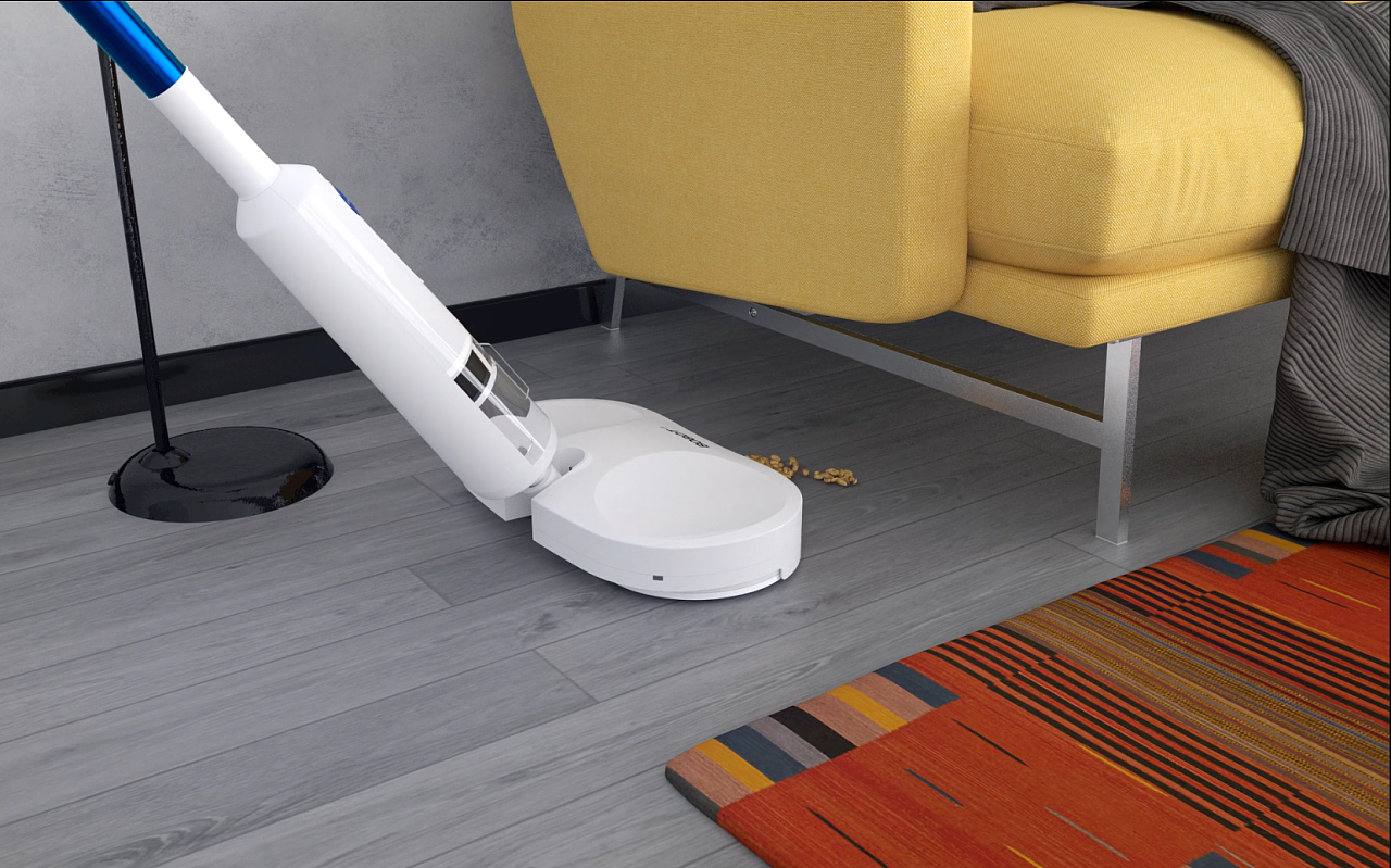 电动拖把产品建模与动画制作的完整流程