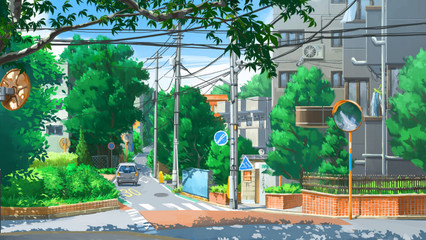 二次元之窗 动漫风景壁纸的魅力与赏析