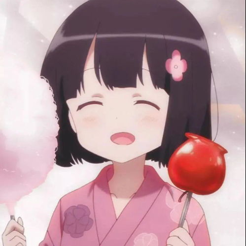 卡通女生头像 简单干净的清新之美
